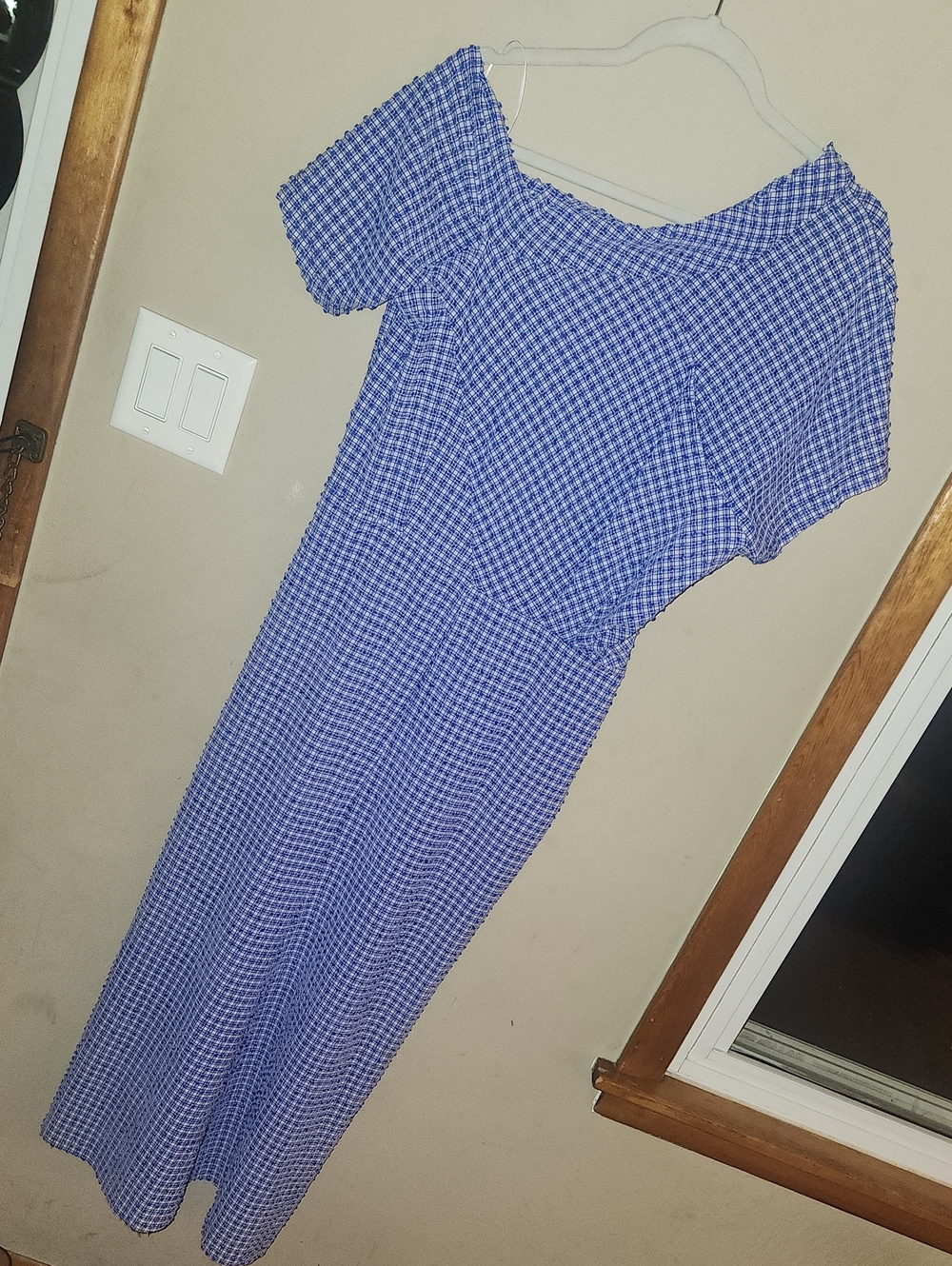 Rachel Comey Plaid Print Long Dress Size 8